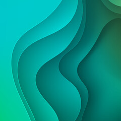 Obraz na płótnie Canvas Blue and green. Modern background for screen of your devices. Synth wave, retro wave, vaporwave futuristic aesthetics. Vector illustration