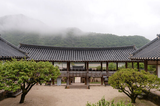 UNESCO World Heritage Byeongsanseowon Confucian Academy in Andong, South Korea.