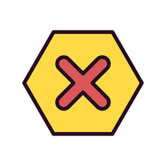 Obraz premium Delete Icon