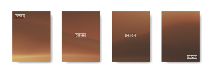 Set of abstract background with beautiful gradation color, colorful background for poster flyer banner backdrop.vertical banner.cool fluid background vector illustration