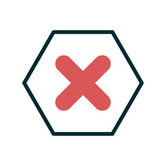 Obraz premium Delete Icon