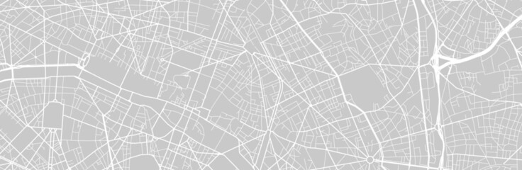 Vector city map - grey and white concept background.