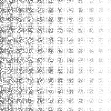 Abstract technology background with textured round shape spot in black and white.