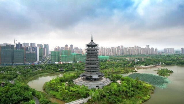 Wuxiang Lake Park, Nanning, Guangxi, China