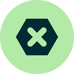 Obraz premium Delete Icon