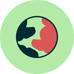 Earth Globe Icon