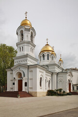 Fototapeta na wymiar Cathedral of Assumption in Gelendzhik. Krasnodar Krai. Russia
