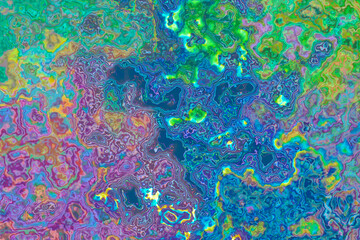 Abstract multicolored glowing marble background.