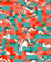 Digital pattern art background. - 492791687