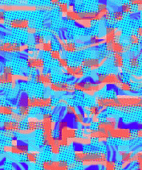 Digital pattern art background. - 492791691
