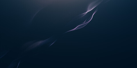 Futuristic coding or Artificial Intelligence concept. science fiction background of glowing particles with depth of field and bokeh. artificial intelligence. abstract technology background.