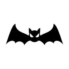 bat vector icon logo template