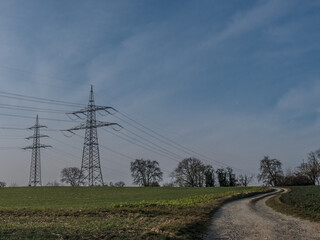 Stromasten einer Hochspannungsleitung