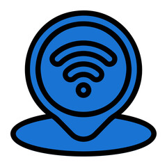 wifi gradient icon