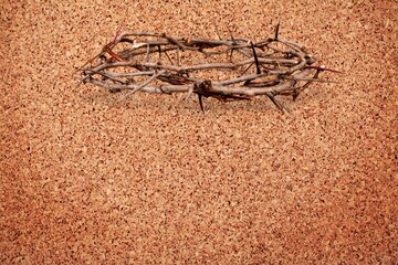 Holy Week and Good Friday Concepts on vintage background. .