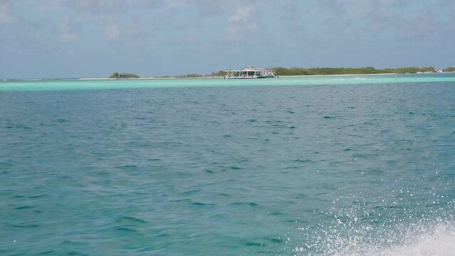 Palafitte near the island at Venezuela