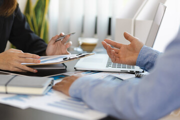 Concept of financial advisory, accounting and consulting, business analysis and investment strategy planning.