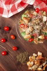 chicken caesar salad