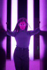girl in a night club