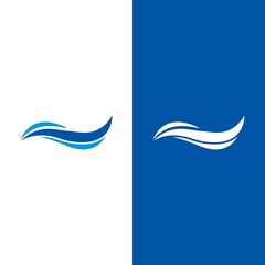 Wave beach vector illustration design