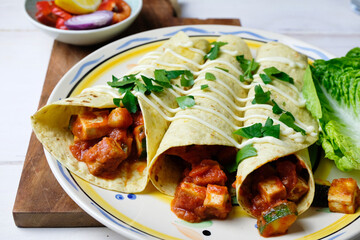 Tortilla with Tofu