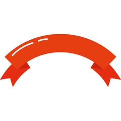 red ribbon element