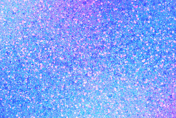 背景素材_イルミネーション_青