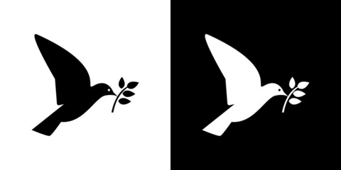 Birds icon set, animal vector	