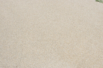 Fototapeta na wymiar Very clean sand on the beach