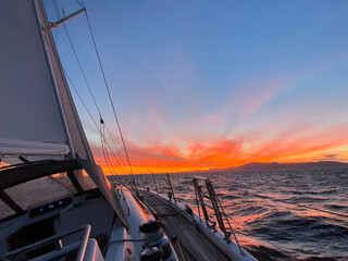 Sunset Yacht