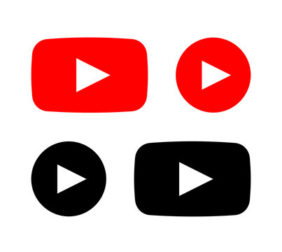 Youtube Icon Images Browse 528 Stock Photos Vectors And Video Adobe Stock