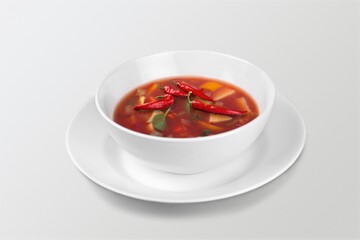 Tasty popular dish where cooked spiced with a tempering made of ghee or oil and spices