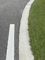 Obraz premium road with grass