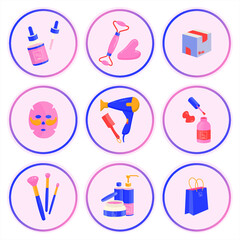 icons for instagram for beauty salon