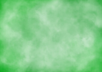 Abstract green cloud  texture.