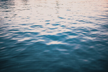 calm sea water background long exposure