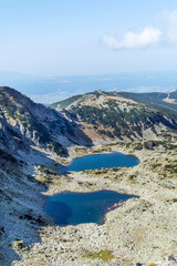 Lakes with Blue Water  in Rila Mountain, Bulgaria