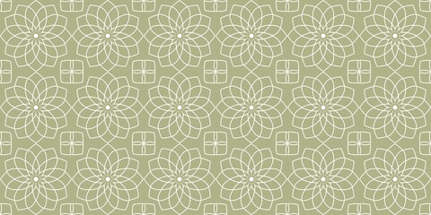 Seamless pattern of intersecting white lines on a gray background. Abstract Vector Illustration.