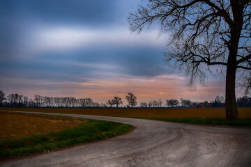 Fototapeta premium Pianura Padana - Alessandria