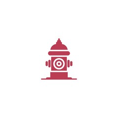Fototapeta na wymiar Hydrant icon logo design template vector