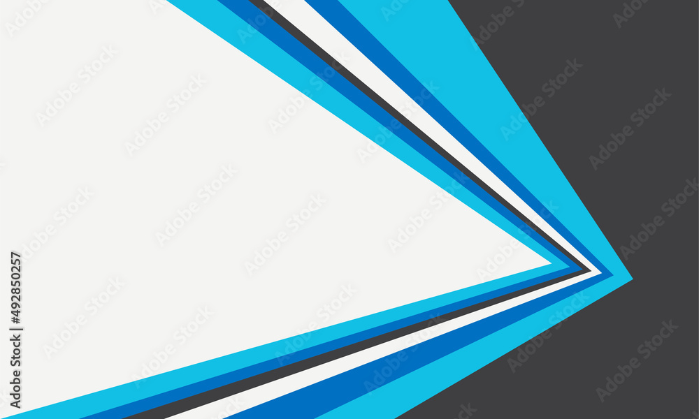 Poster minimalist background with gradient perspective line and with some copy space area
