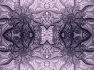 Bright seamless background. Fractal beautiful picture. Computer image generation. Spirals.