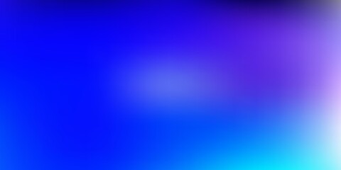 Dark pink, blue vector blur backdrop.