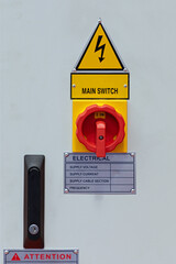 Main Electrical Switch