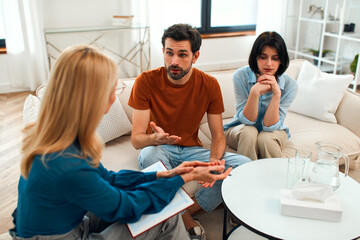Obraz premium At the psychologist
