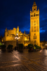 Fototapeta premium The Cathedral of Saint Mary of the See in Seville