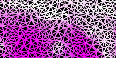 Light purple vector poly triangle template.