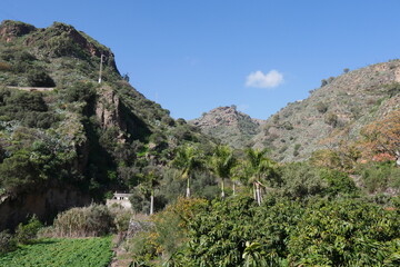 Fototapeta na wymiar Berglandschaft auf Gran Canaria