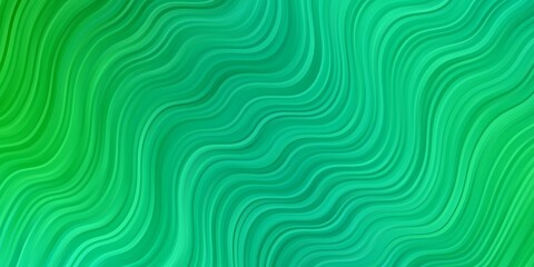 Light Green vector pattern with lines.