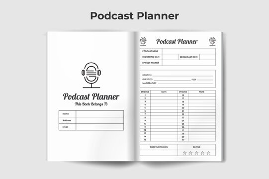 Podcast Planner - KDP Interior